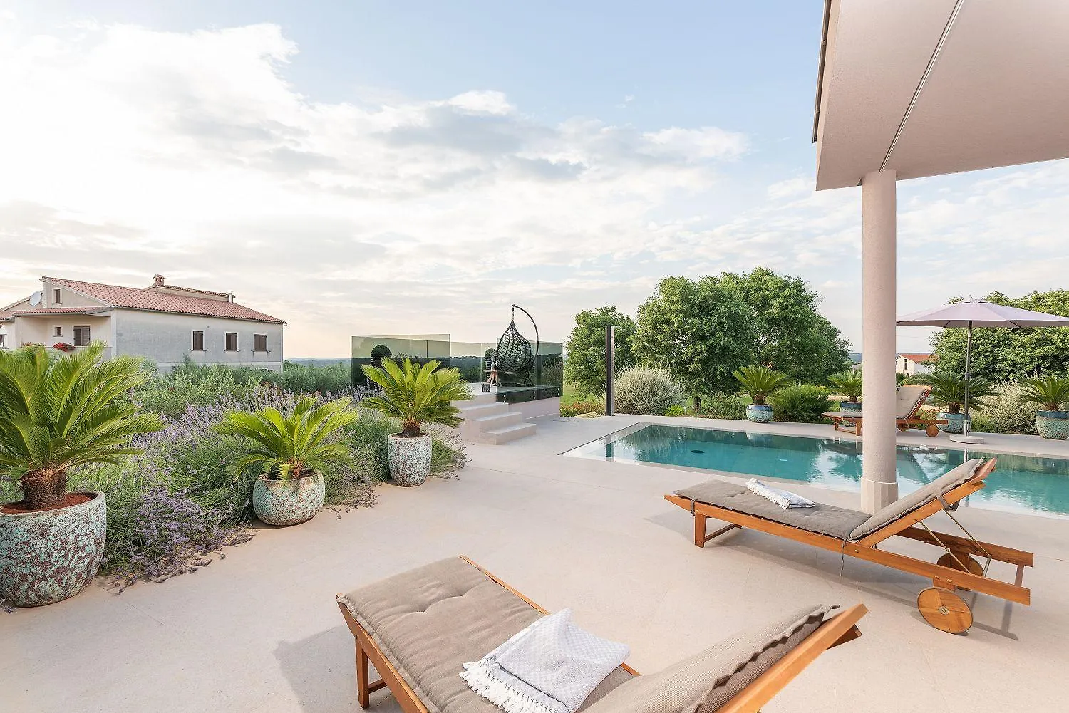 Prázdninový dům Exquisite Villa Mit Panoramablick Aufs Meer, Salzwasserpool Mit Gegenstromanlage, Bbq Poreč
